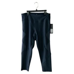 90 Degree Athletic Pants Womens Large Mid Rise High Waist Yoga Activewear NWT